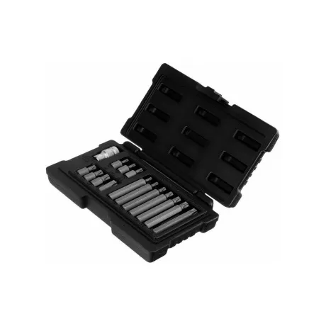 Набор бит TORX, хвостовик-шестигранник, 10 мм, CrV, 15 предметов...