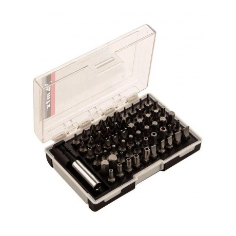 

Набор бит с магнитным держателем, CrV, 61 шт. Matrix