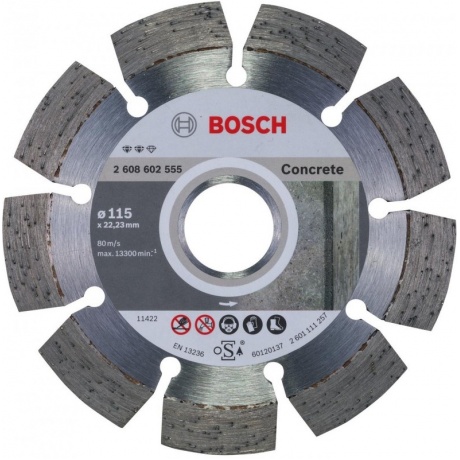 

Алмазный диск Bosch 115 Expert for Concrete 2.608.602.555