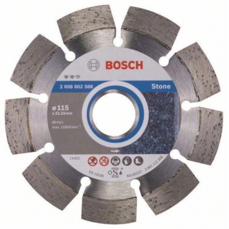 Алмазный диск Bosch 115-22.23 Expert for Stone 2.608.602.588