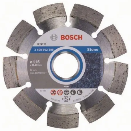 Алмазный диск Bosch 115-22.23 Expert for Stone 2.608.602.588