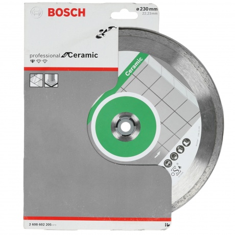 Алмазный диск Bosch 230х22мм Standard for Ceramic 2608602205 - фото 2