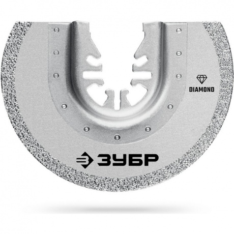 Полотно пильное ЗУБР DIAMOND 85x20 мм с алмазным зерном Р50 керамика бетон кирпич UniLock 15554-85 780₽