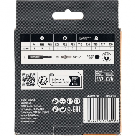 Набор бит DeWalt DT70900T-QZ - фото 6