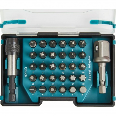 Набор бит Makita D-65084 (32пред.) для шуруповертов - фото 4