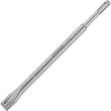 Зубило плоское GROSS 703141, 20 х 250мм, CrMo, SDS PLUS