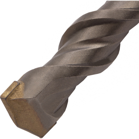 Бур по бетону DENZEL 705054, двойная спираль, Cobalt W-tip, 22x460 мм, SDS PLUS
