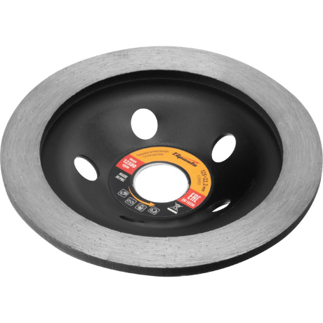 Чашка алмазная зачистная Sparta 729935, 125 мм, сплошная - фото 5