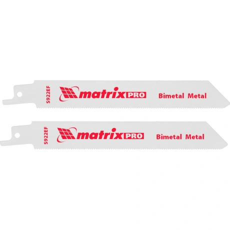 Полотна по металлу для сабельной пилы Matrix 782009, S922EF 125 ...