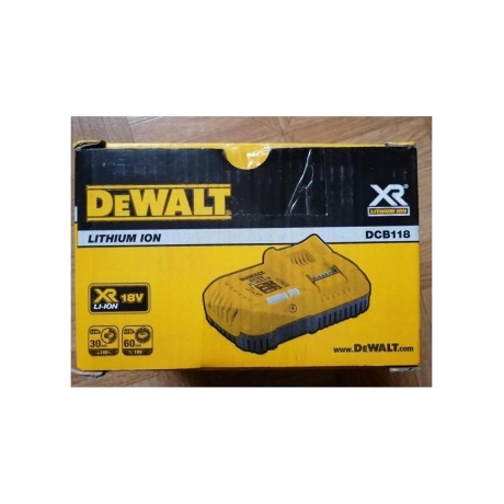 Устройство зарядное DeWalt DCB118-QW - фото 4