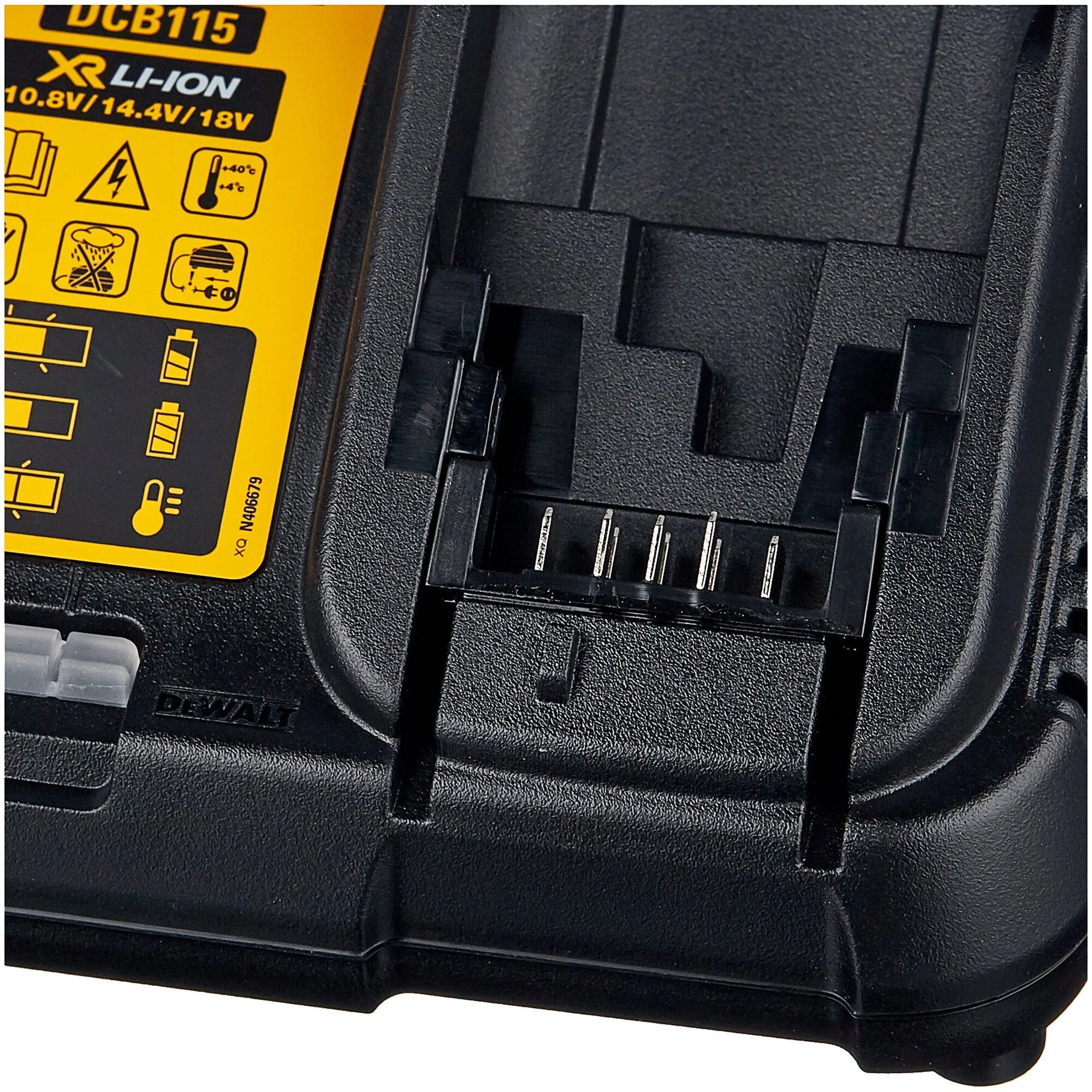 Устройство зарядное DeWalt слайдер 4A 10.8-18V DCB115 - фото 3