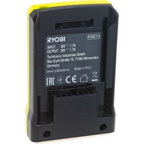 Зарядное устройство Ryobi 36В RY36C17A 5133004557 - фото 3