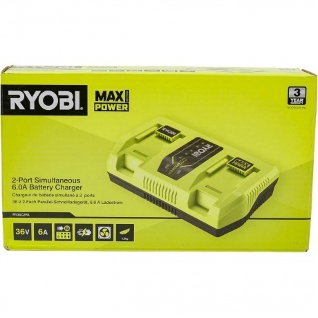 Зарядное устройство Ryobi 36В RY36C2PA 5133005741 - фото 10