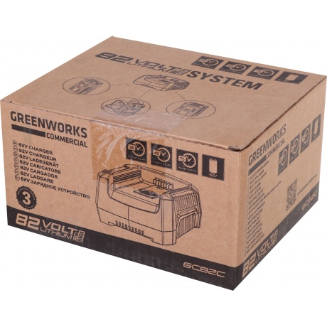 Зарядное устройство Greenworks GC82C (2914707) - фото 8