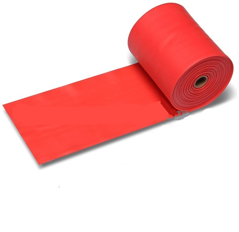 Эспандер ленточный  INDIGO MEDIUM (ТПЭ), 6003-2 HKRB, Красный, 25м*15см*0,45мм