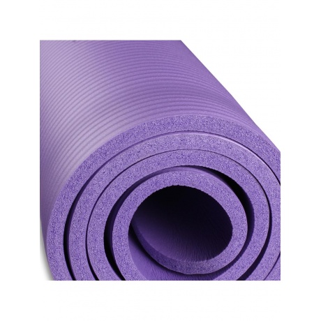Коврик для йоги и фитнеса INDIGO NBR IN229 173*61*1,2 см Сиреневый - фото 3