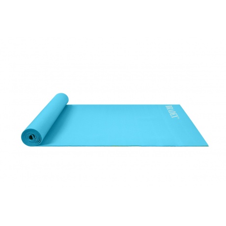 Коврик для йоги и фитнеса Bradex SF 0679, 183*61*0,3 см, бирюзовый (Yoga mat 183*61*0,3 cm light blue) - фото 4