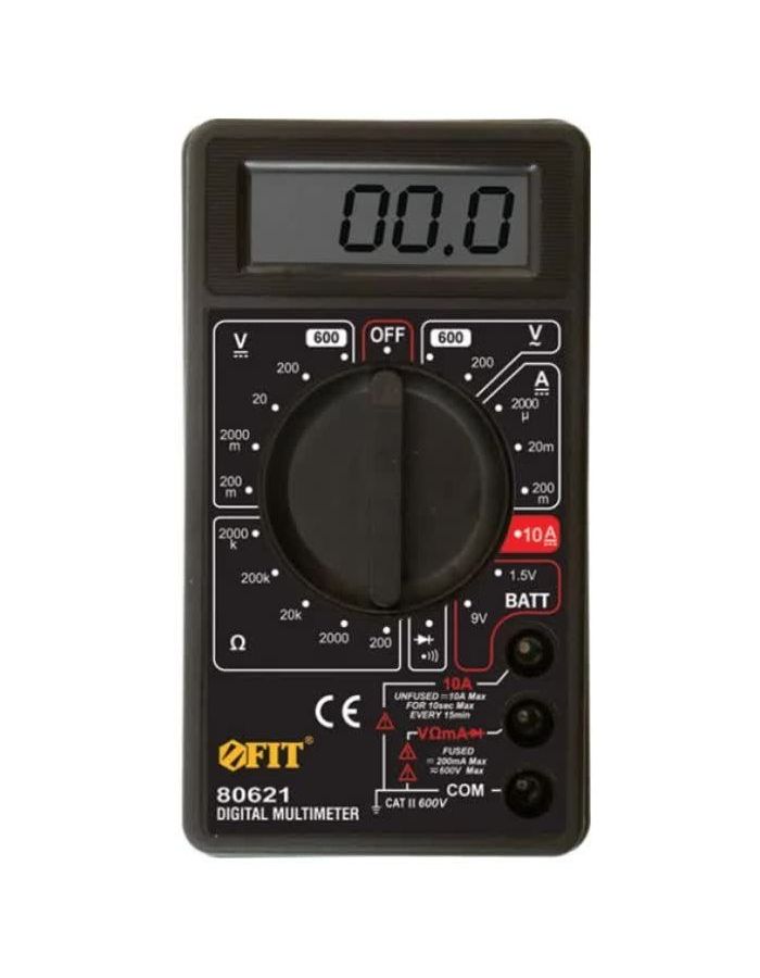 цифровой мультиметр переменного тока Мультиметр FIT 80621, 0,1 мВ-600 В