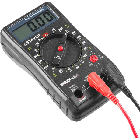 Мультиметр цифровой Stayer PROFESSIONAL PRODigital 45310 - фото 4