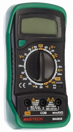 Мультиметр Mastech MAS838
