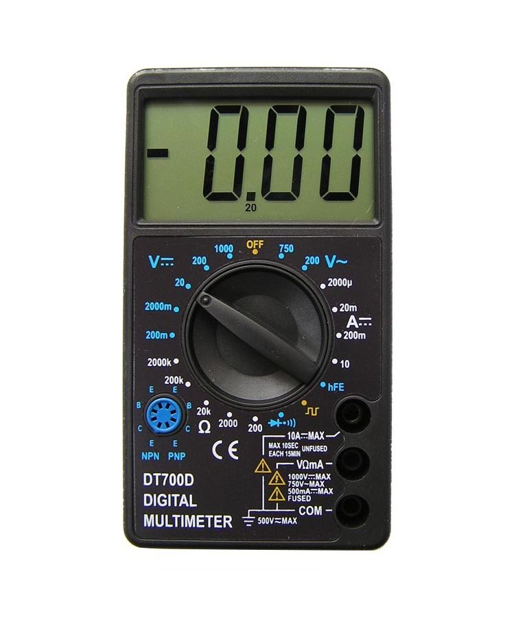 Мультиметр S-Line DT-700D компактный цифровой мультиметр s line vc921