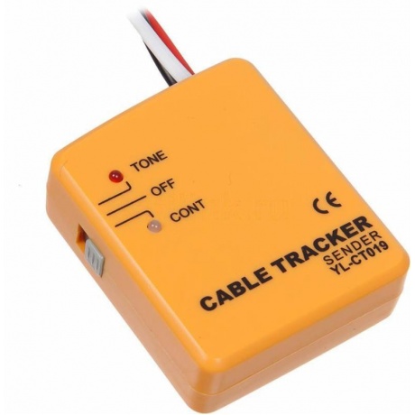 Тестер кабельный Lanmaster LAN-TPK-50 желтый - фото 4