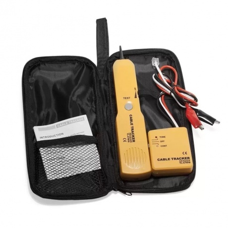 Тестер кабельный Lanmaster LAN-TPK-50 желтый - фото 8