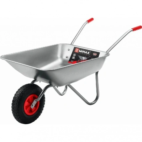 Тачка садовая одноколесная MIRAX MX-1, 65 л, 90 кг, (39900)
