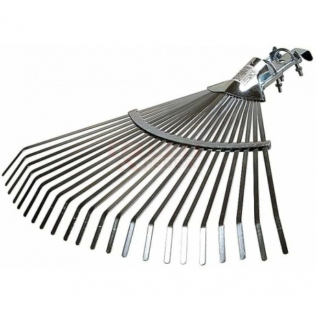 Грабли веерные RACO, эпоксидное покрытие, 22 круглых зубца, 450мм - фото 3