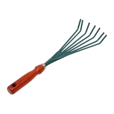 Грабельки веерные GRINDA 390 мм, углеродистая сталь, (8-421253) - фото 6