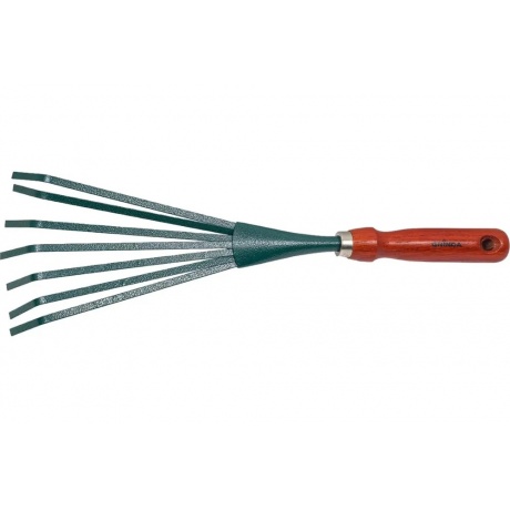 Грабельки веерные GRINDA 390 мм, углеродистая сталь, (8-421253) - фото 7