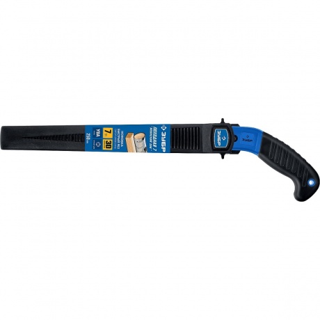 

Ножовка для быстрого реза сырой древесины ЗУБР походная 7, 270 мм, Профессионал (15166-35)