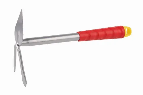 Мотыжка GRINDA, сердцевидное лезвие, 2 зубца, из углеродистой ст...