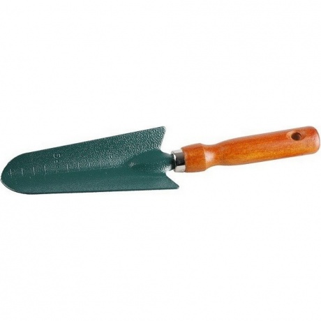 

Совок посадочный GRINDA 290 мм, углеродистая сталь, деревянная ручка, (8-421213)