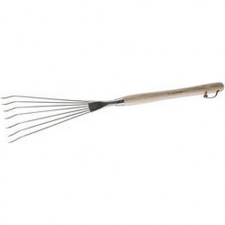 

Грабельки веерные ЗУБР 290 х 120 х 605 мм, 7 круглых зубцов, нержавеющая сталь, деревянная ручка, (4-39475)