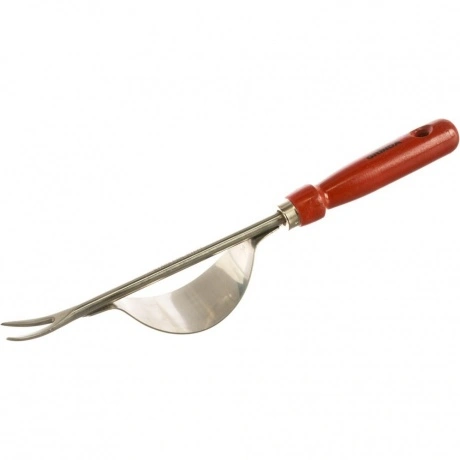 Корнеудалитель GRINDA 330 мм, нержавеющая сталь, деревянная ручк...