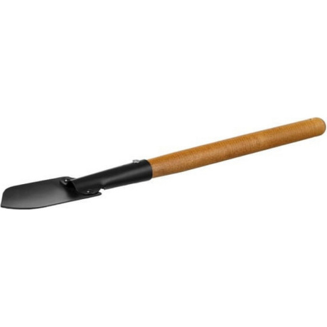 Лопаточка садовая GRINDA ProLine 125х92х560 мм, деревянная ручка, (421516)