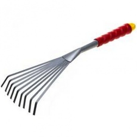 Грабельки веерные GRINDA 420 мм, коннекторная система, с плоским...