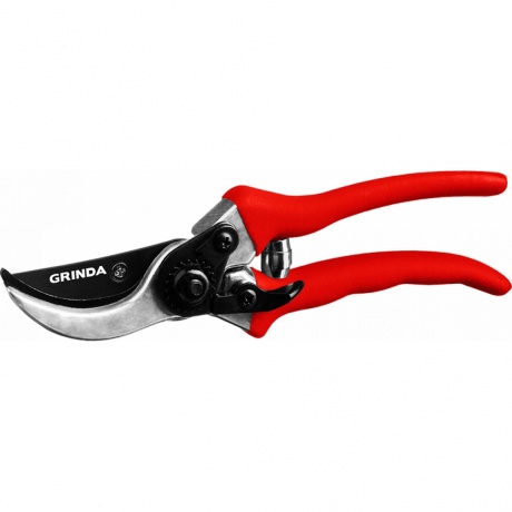 Секатор с алюминиевыми рукоятками G-11 плоскостной 210 мм GRINDA 585₽