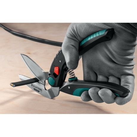 Ножницы универсальные технические KRAFTOOL 254мм, (23205) - фото 9