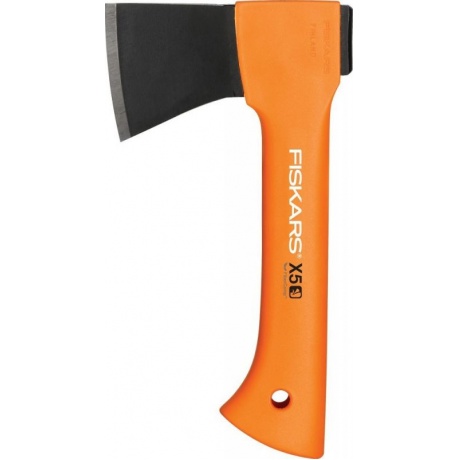 Топор Fiskars Х5 средний черный/оранжевый в комплекте:нож (1025441) - фото 1