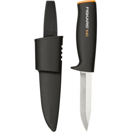 Топор Fiskars Х5 средний черный/оранжевый в комплекте:нож (1025441) - фото 3