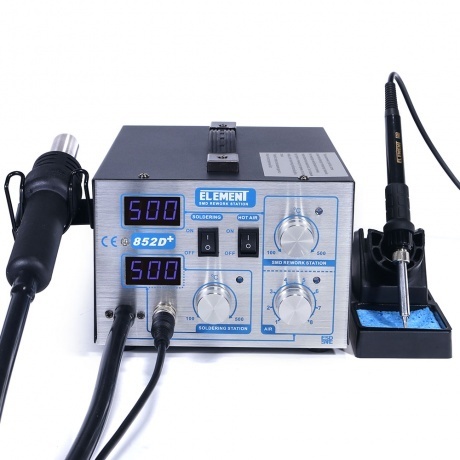 Станция паяльная Element 852D+ - фото 4