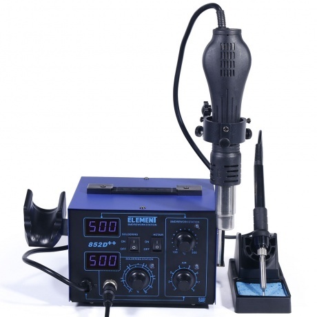 Станция паяльная Element 852D++ - фото 3