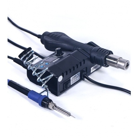 Паяльная станция ELEMENT 915 Mini (фен+паяльник) - фото 4