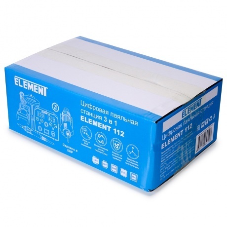 Станция паяльная ELEMENT 112 (фен + паяльник) - фото 5