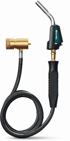 Горелка газовая KRAFTOOL KS-8000, со шлангом 1.4м с пьезоподжиго...