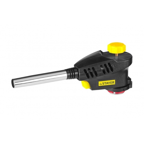 Горелка газовая STAYER ProTerm Turbo PG400, 1300°C, с пьезоподжи...