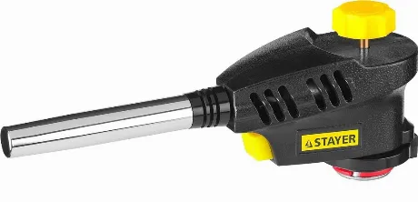 Горелка газовая STAYER ProTerm Turbo PG400, 1300°C, с пьезоподжи...