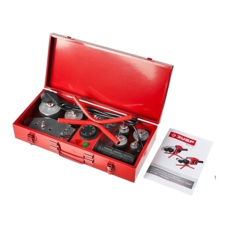 Аппарат для сварки пластиковых труб Зубр АСТ-800 - фото 3